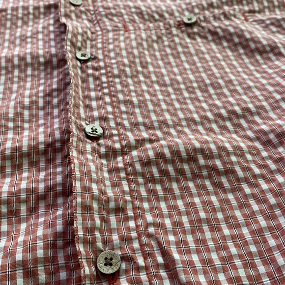 Woolrich Checkered Short Sleeve Button Down - Picture 2 of 7